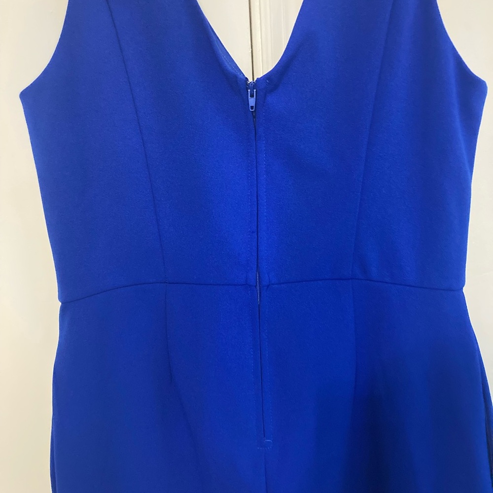 Elegant Blue Women's Romper - Picture 3 of 4